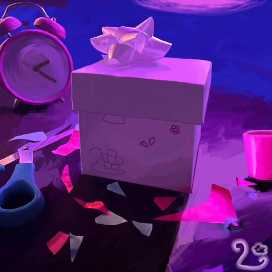 Paint over of Present Photograph, Photoshop, November 3rd, 2024